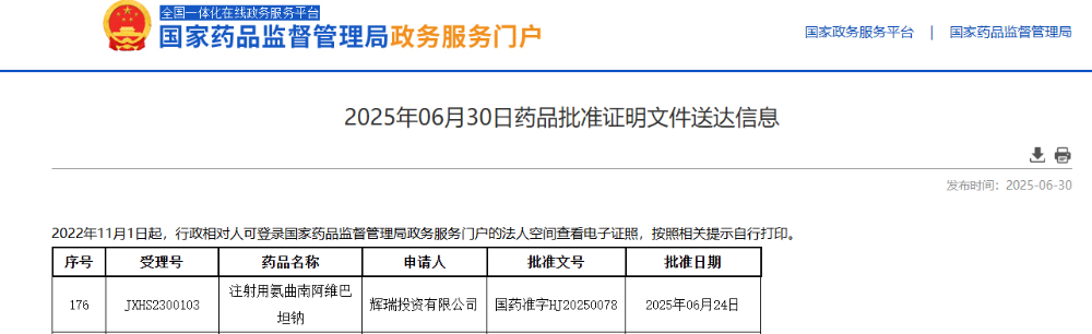 辉瑞新型抗菌药物思福诺在华获批，抗耐药菌治疗迎来突破