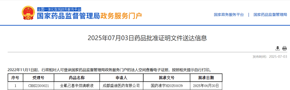 重磅消息！恒瑞新药获批，百万干眼患者迎来福音