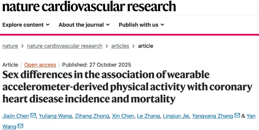 研究发现：女性从运动中获得的心脏保护效益显著高于男性