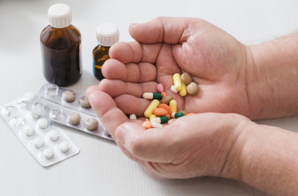 肛门癌患者的肛门溃疡